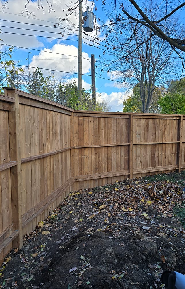 Cloture bois Brossard Longueuil Boucherville