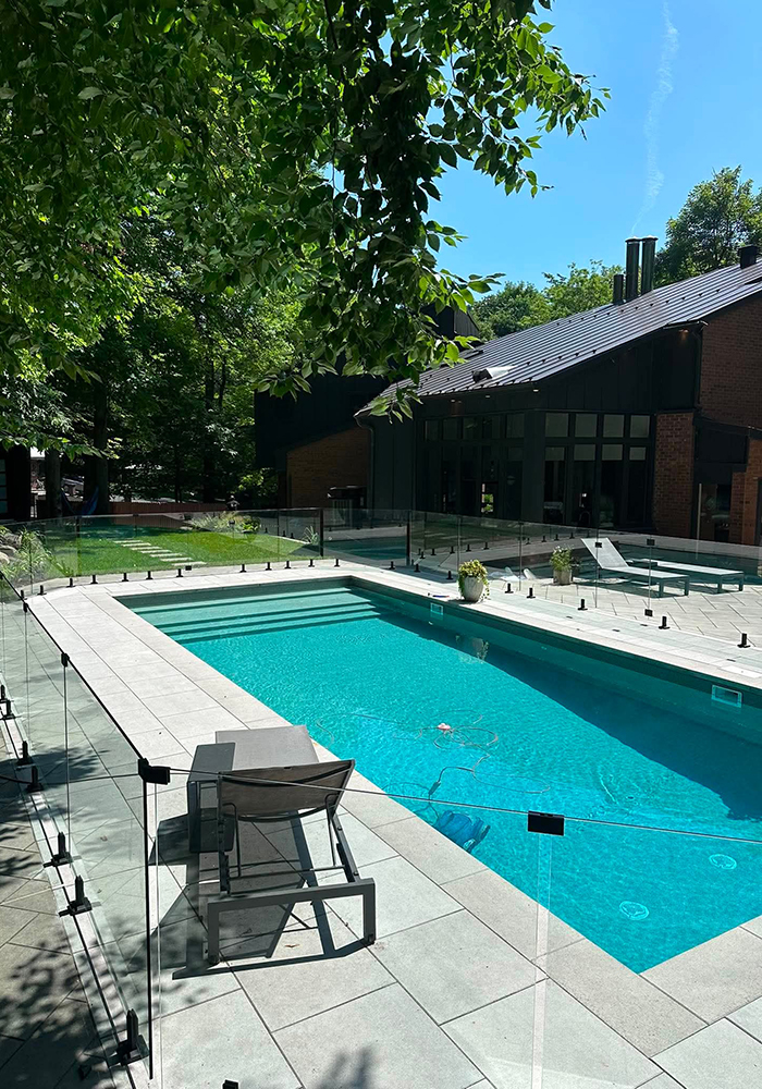 Clôture piscine Saint-Bruno